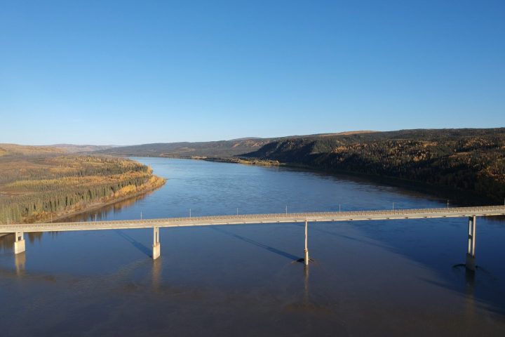 a bridge over a body of water